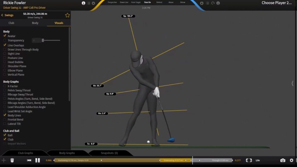 GEARS 3D Motion Capture Golf Evolution